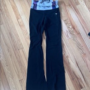 Pink size small long yoga pant